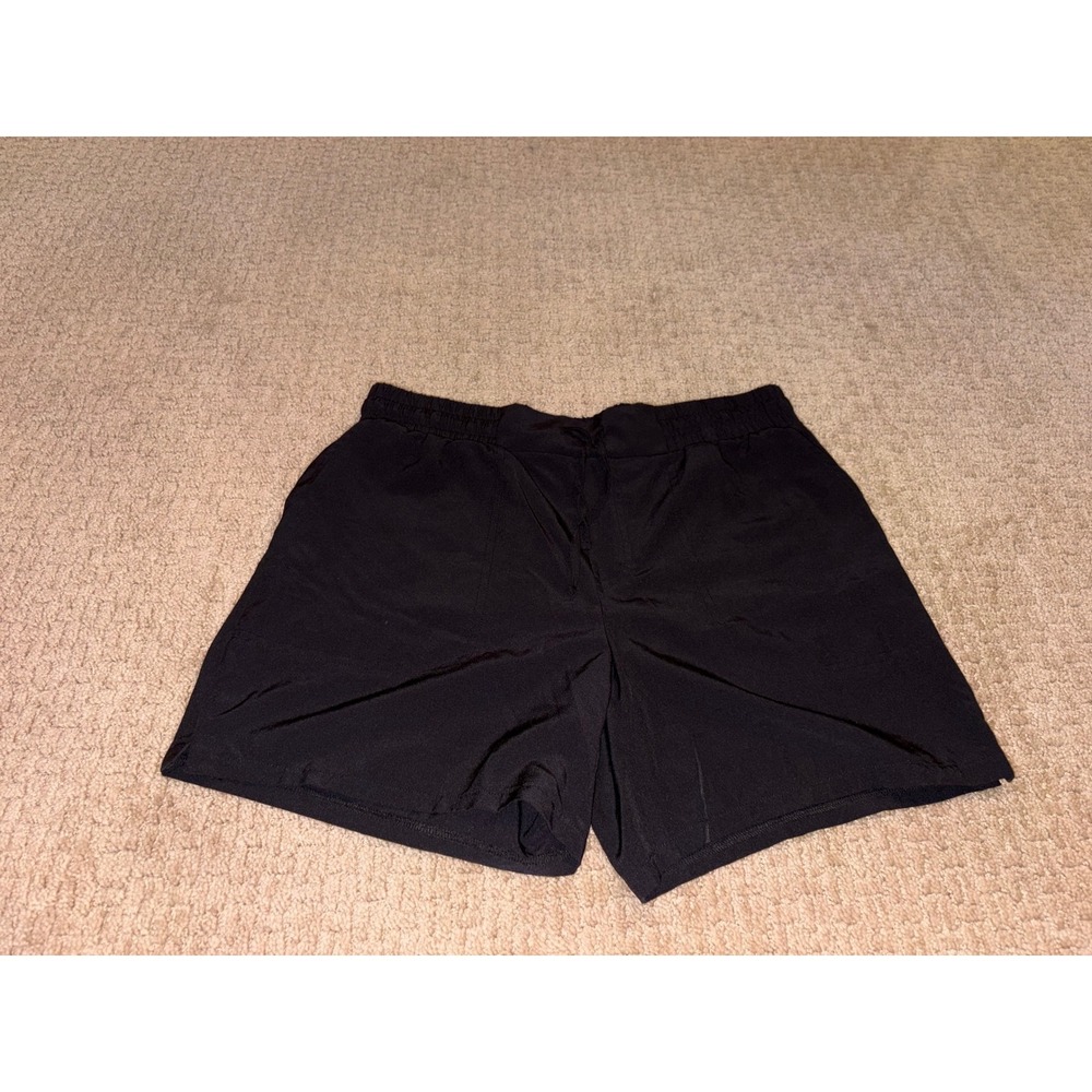 Croft & Barrow Womens Black Athletic Shorts Stretch Drawstring Size S RN73277